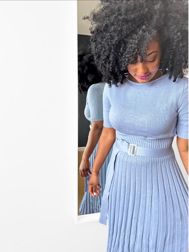 Esmee Loves Fashion Blue Midi Dress